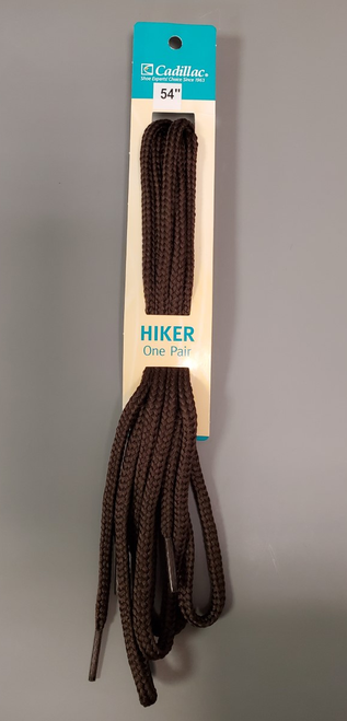 Cadillac - Hiking Laces - 54" - Brown, 1 Pair