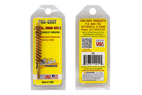 Pro Shot® .35 Cal. / 9mm Pistol Caliber Carbine (Rifle) Brush