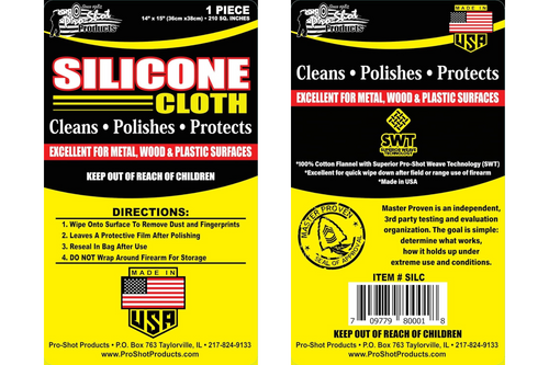 Pro Shot® Silicone Cloth