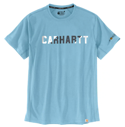 Carhartt - Men's - Force® Relaxed Fit Midweight Short-Sleeve Block Logo Graphic T-Shirt