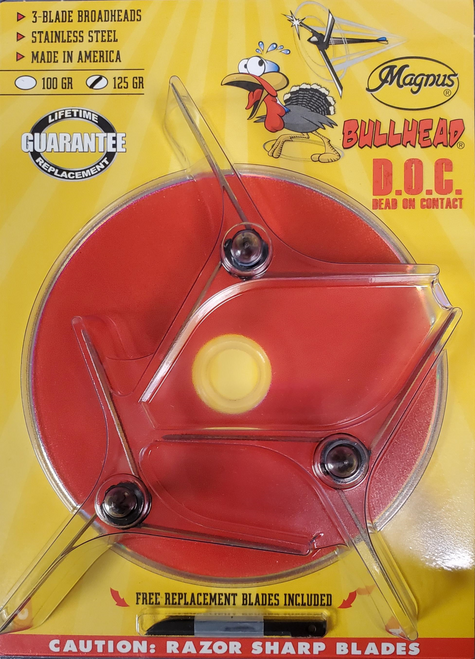 Magnus Bullhead 125 Grain Broadhead MATH125