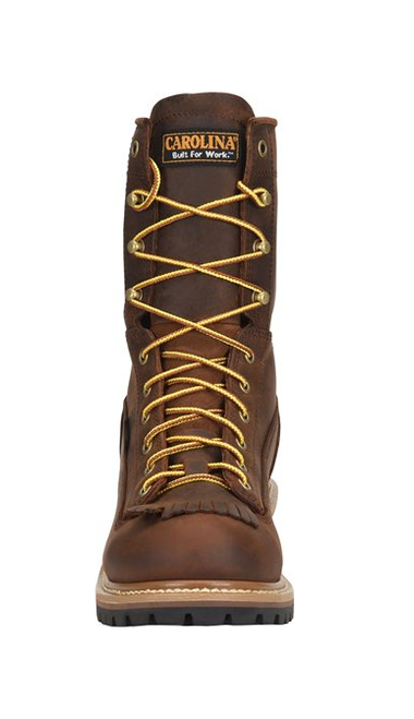 Carolina Boots - Spruce Steel Toe Logger Lace Up Boot- CA9824