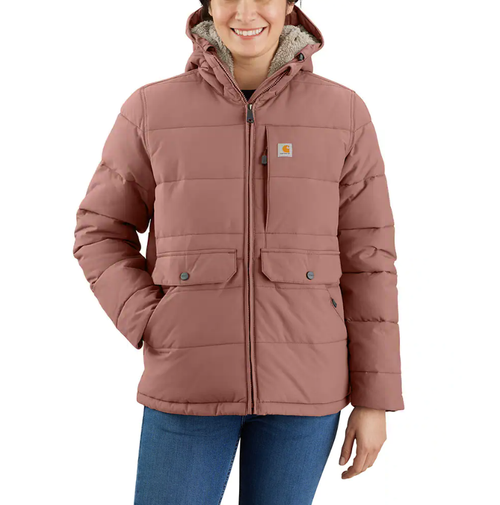 Carhartt Woman's Montana Relaxed Fit Insulated Jacket in Nutmeg 105457