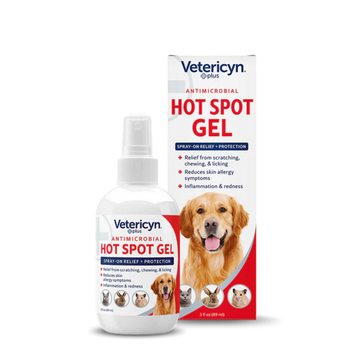 Vetericyn Plus® Antimicrobial Hot Spot Gel, 3 oz.