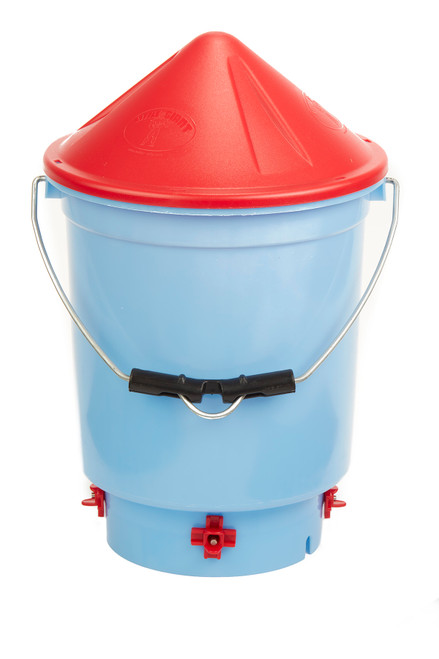 Farm Innovators 1.5 Gallon Electric Heated Pet Water Bowl, 60W, Blue