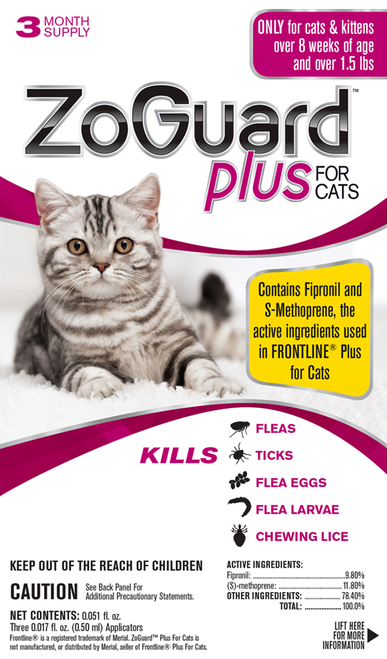 ZoGuard Plus For Cats & Kittens