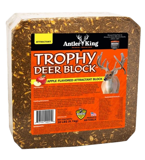 Antler King® Trophy Deer Block 20lb
AKTDBLK