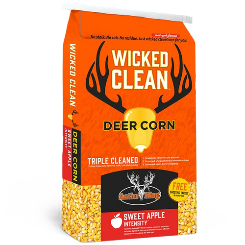 Antler King® Wicked Clean Deer Corn with Apple Flavor, 40lb
