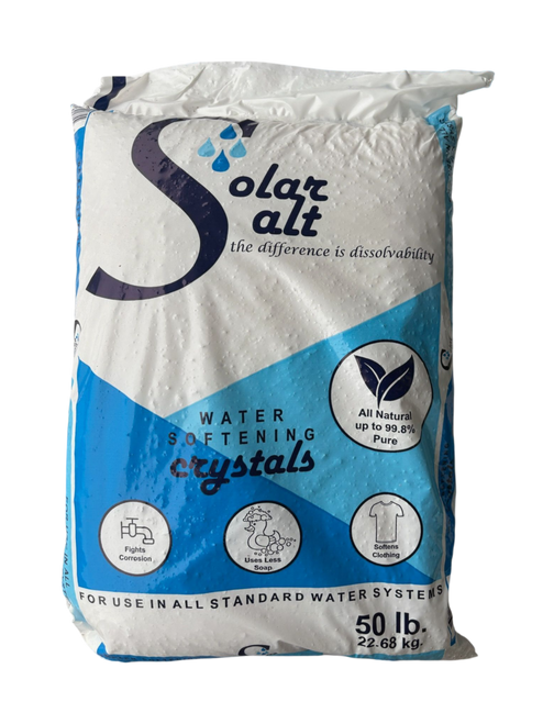 Solar Salt Crystals 50# Bag Solar Salt Crystals 50# Bag