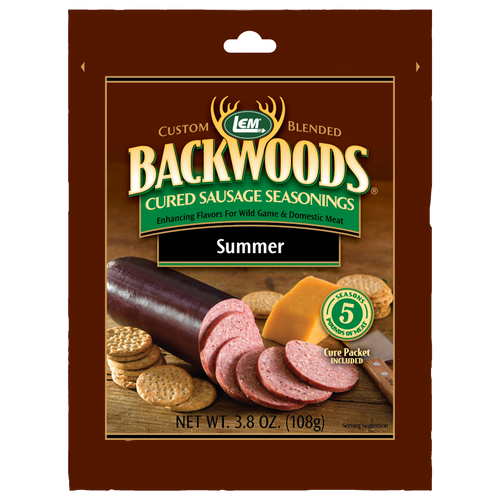 LEM® Backwoods® Summer Sausage Seasoning
5 lb Meat