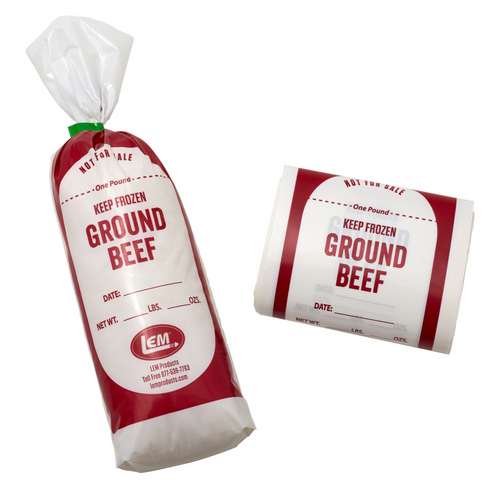 LEM® Ground Beef Bags - 1lb, 25 Count