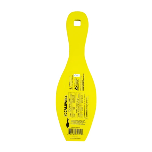 Caldwell® AR500 1/4" Rimfire/Handgun Bowling Pin Steel Plate
# 4002312