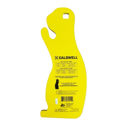 Caldwell® AR500 1/4" Rimfire/Handgun Prairie Dog Steel Plate
#4002313