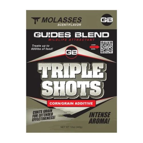 Guides Blend Triple Shots Molasses Flavored Grain Additive, 12 oz.