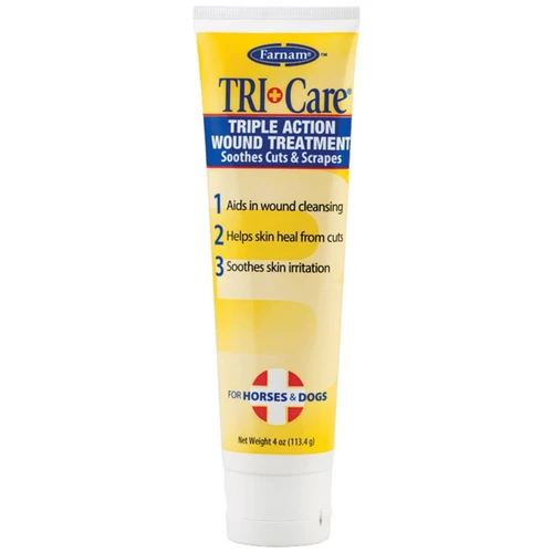 Farnam® TRI-Care Wound Treatment, 4 oz.
Triple Action Wound Treatment for cuts and scrapes