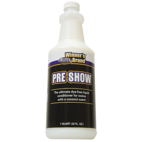 Weaver Livestock PreShow Quart Weaver Livestock PreShow Quart