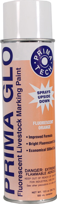Neogen Prima Glo Spray Fluorescent Livestock Paint Orange