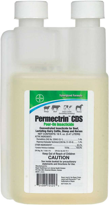 Permectrin CDS Pour-On Pint