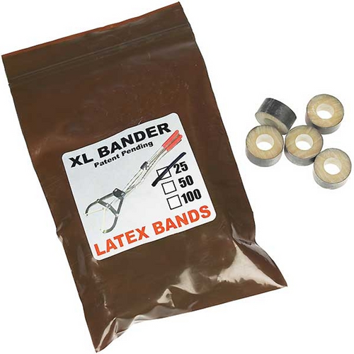 California Castration Stainless Steel Bander & Elastic Bands (25