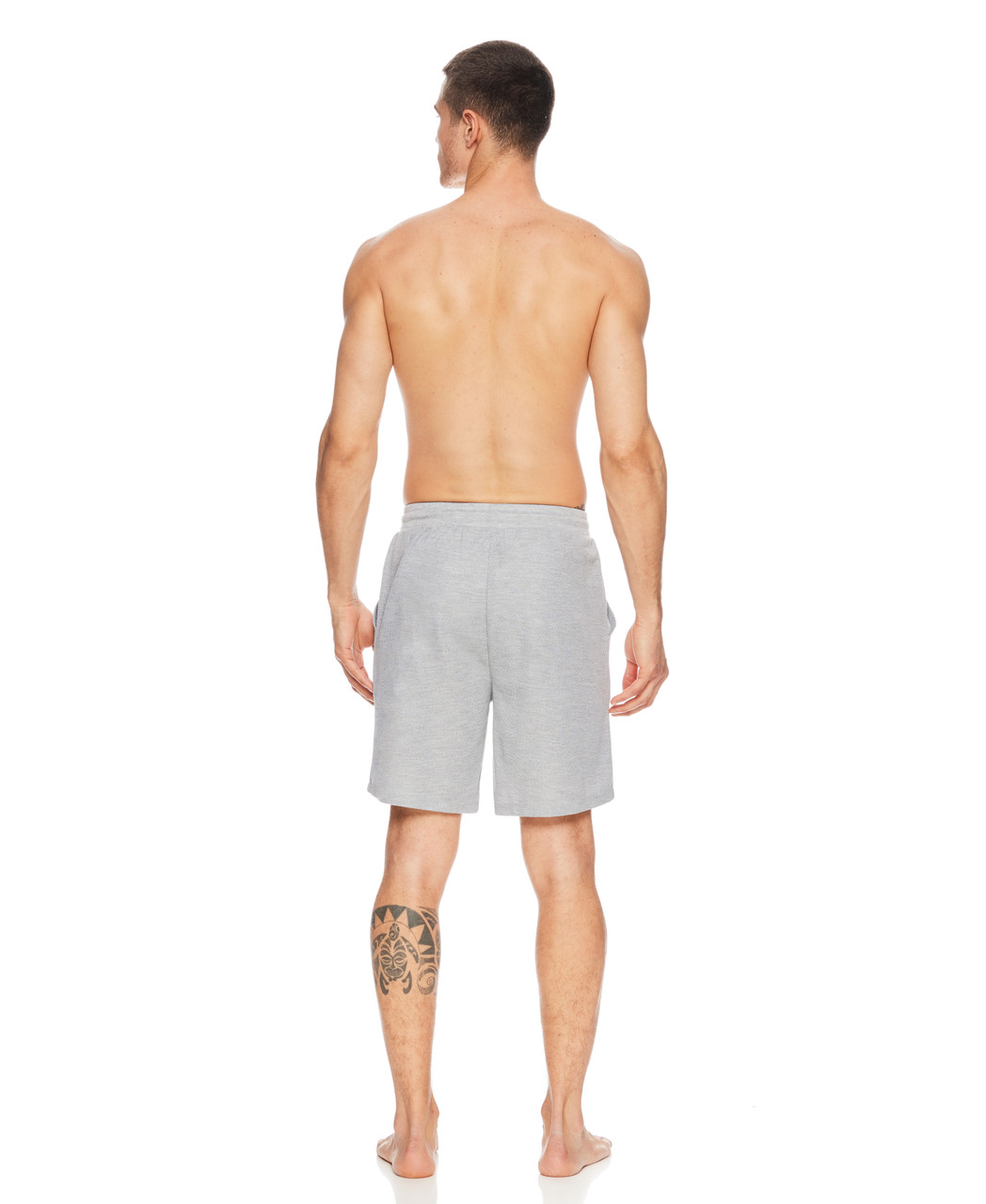 Gray Moisture Wicking Lounge Shorts