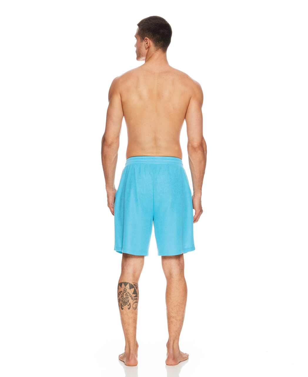 Teal Moisture Wicking Lounge Shorts