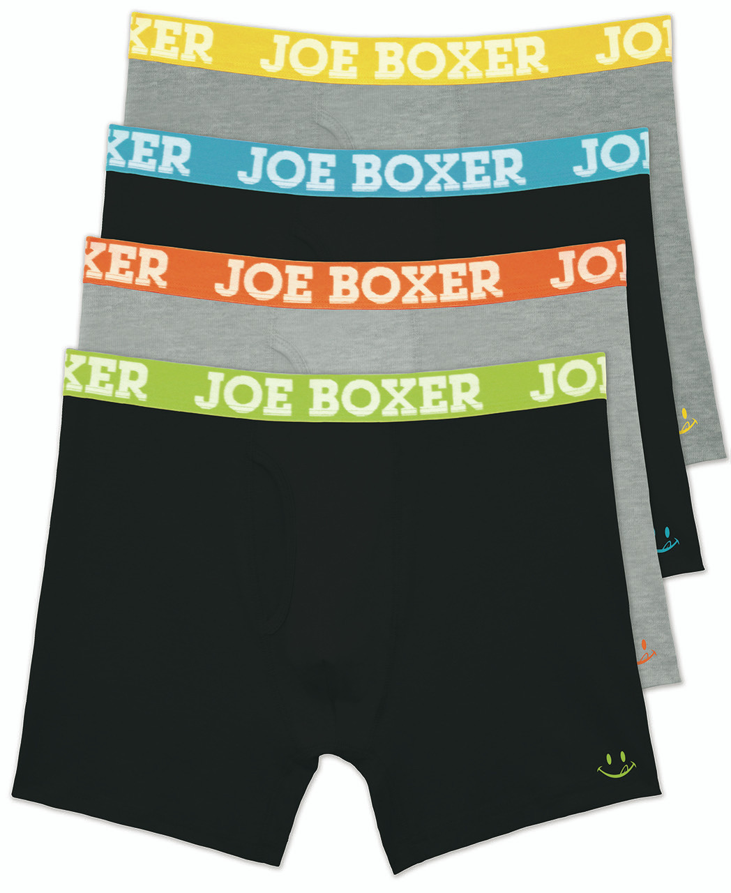  Joe Boxer Mens Boxer Briefs 4-Pack – Group Chat Print and Solid  Stretch Cotton Boxer Briefs for Men Pack (Mint Green, Small) : Clothing,  Shoes & Jewelry