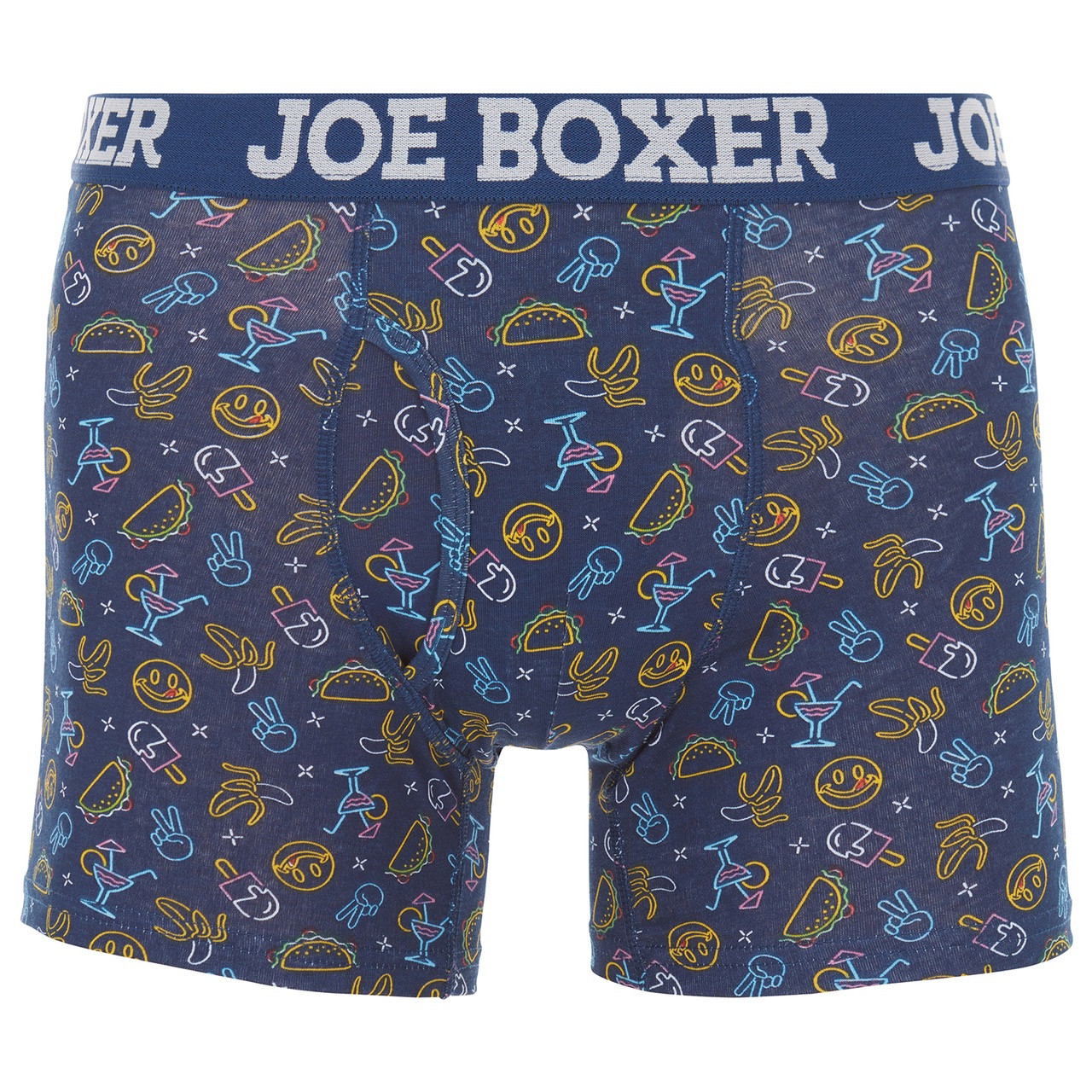 Joe Boxer When Pigs Fly 4-Pack Cotton Stretch Boxer Brief Trunks