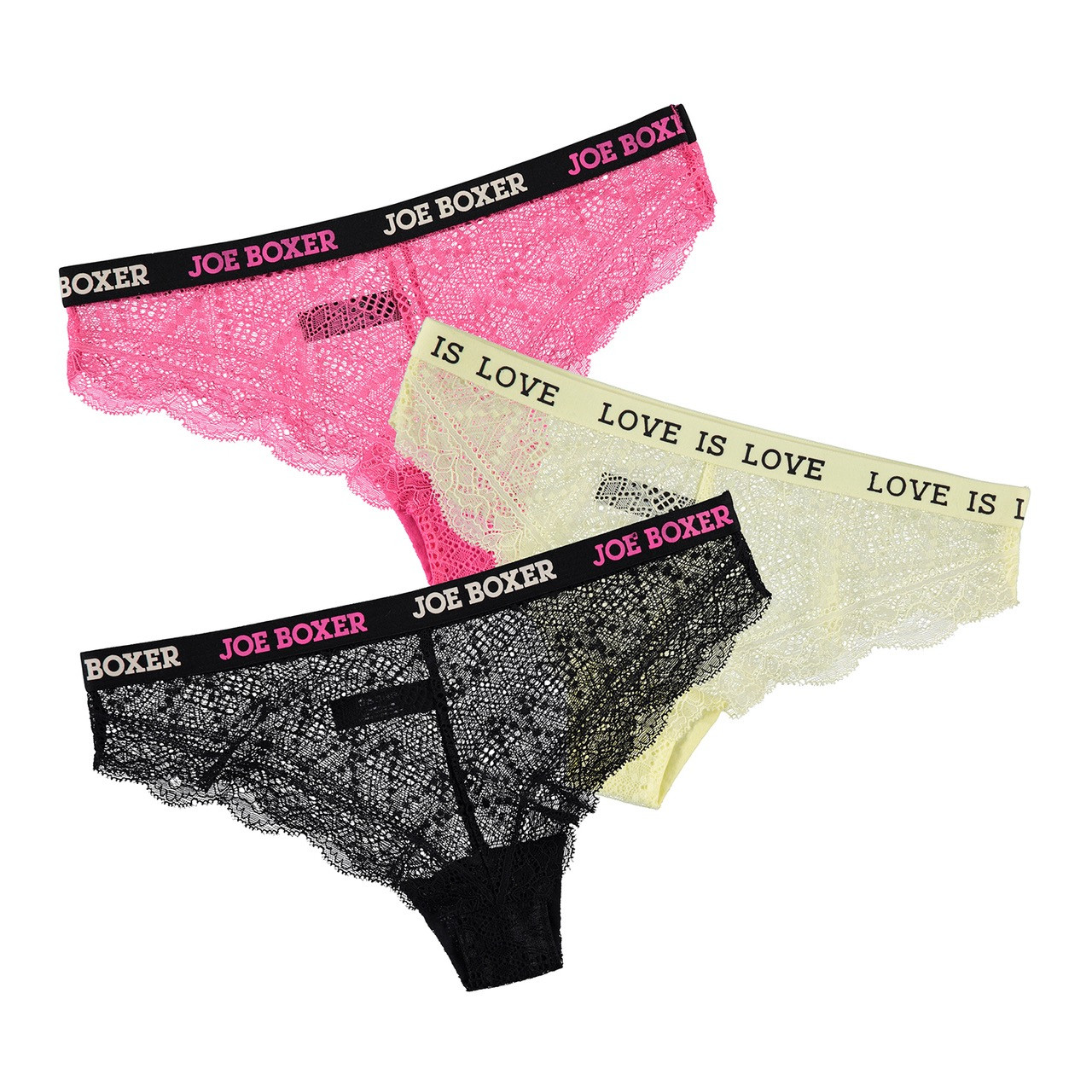 Joe Boxer M Lace Nylon Thong String Bikini Underwear Panties Panty Hearts -  Les Calèches du Saut du Doubs