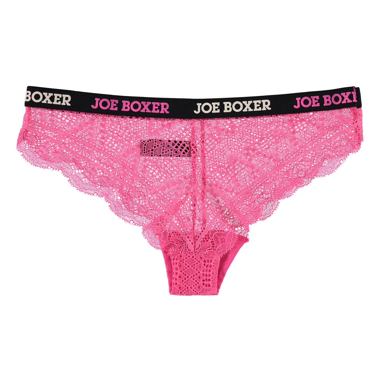 Joe Boxer 3-Piece Logo Band Lace Tanga Set