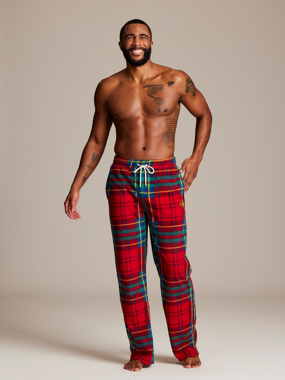 Joe Boxer Tartan Fleece Pants