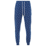 2-Piece Blue/Gray Moisture Wicking Jogger Set