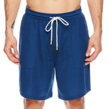 Navy Blue Moisture Wicking Lounge Shorts