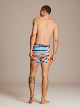 4-Pack Multi-Color Stripe Cotton Stretch Boxer Briefs