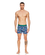 "Psychedelic Waves" 4-Pack Cotton Stretch Boxer Briefs