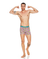 "Rollin' Fun" 4-Pack Cotton Stretch Boxer Briefs