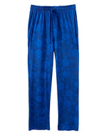 Blue "Subtle Licky" Open Leg Lounge Pants