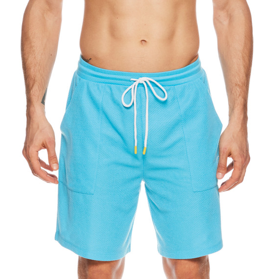 Teal Moisture Wicking Lounge Shorts