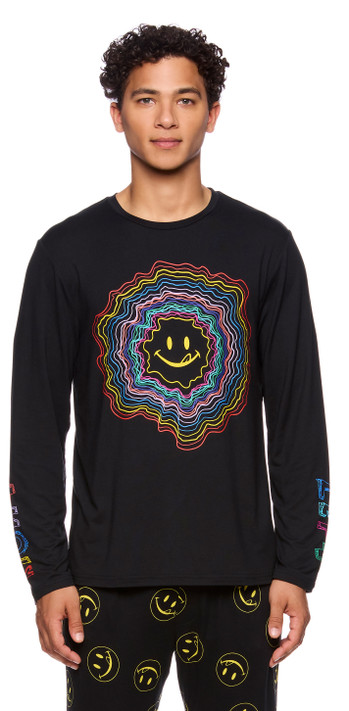 Long Sleeve "Seismic Licky" Crew Neck Tee