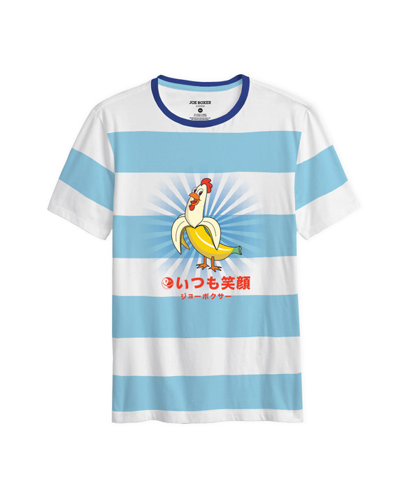 "Peeled Chicken" Crew Neck Short-Sleeve Tee