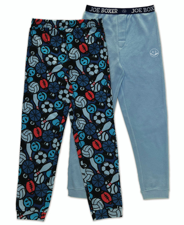 Youth Microfleece Jogger Pants (2 Pack), Sky Blue