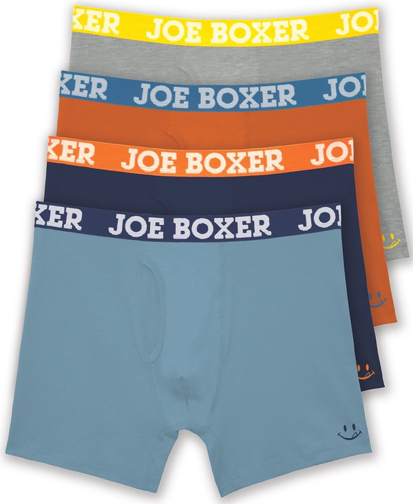 4-Pack Cotton Stretch Boxer Briefs