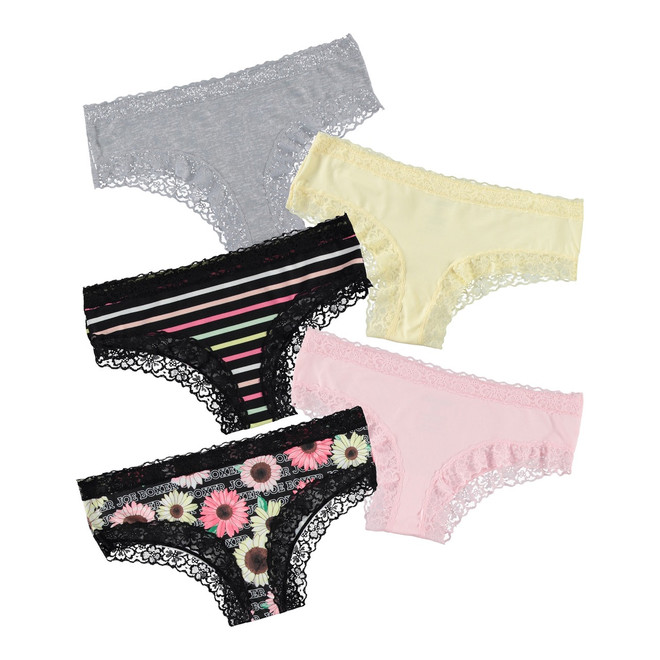 Victoria's Secret PINK Variety Logo Cheekster Panty, Set of 3