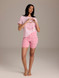 Oversized Tee & Biker Short Sleep Set, Pink