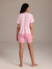 Oversized Tee & Biker Short Sleep Set, Pink