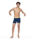 4-Pack Navy/Grey Cotton Stretch Boxer Briefs