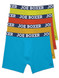 4-Pack Bright Colored Cotton Stretch Boxer Brief Trunks