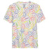 White Rainbow Licky Super Soft Short-Sleeve Lounge Tee