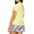 Lime Pajama Tank Top & Shorts Sleep Set