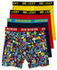 "Ransom" 4-Pack Cotton Stretch Boxer Briefs