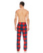 Red Tartan Plaid 3 Piece Pajama Set